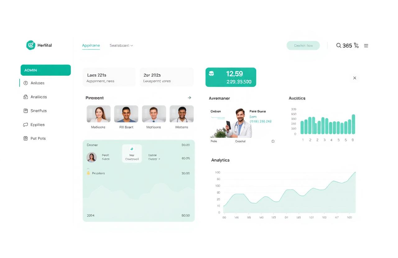 Admin dashboard